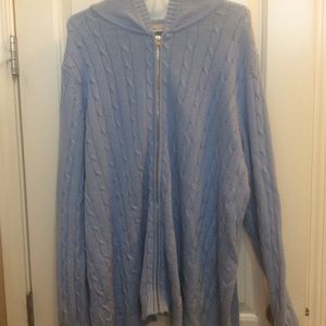 Woman within plus size sweater hoodie